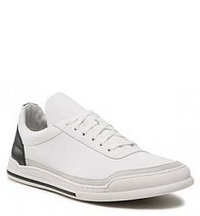 Sneakersy Sergio Bardi białe męskie 