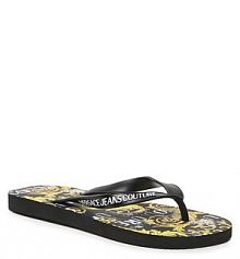 Japonki Versace Jeans Couture czarne męskie 