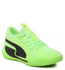 Półbuty sznurowane Puma zielone męskie 