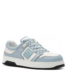 Półbuty sznurowane Badura niebieskie męskie 