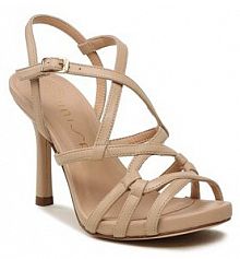 Sandały na szpilce Unisa beżowe 