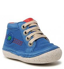 Trzewiki Kickers niebieskie dziecięce 