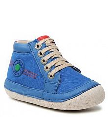 Trzewiki Kickers niebieskie dziecięce 