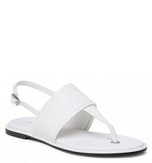 Sandały Calvin Klein écru damskie 