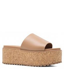 Klapki Lasocki brązowe damskie 