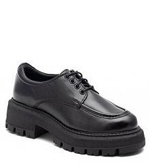 Półbuty sznurowane Sergio Bardi czarne damskie 