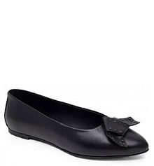 Baleriny Sergio Bardi czarne damskie 