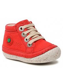 Trzewiki Kickers czerwone dziecięce 