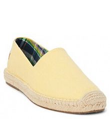 Espadryle Polo Ralph Lauren żółte męskie 