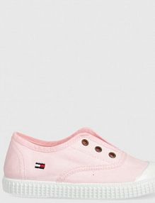 Tenisówki Tommy Hilfiger  różowe dziecięce T1A9.32674.27.29