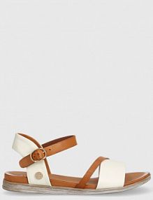 Sandały mustang  białe damskie 1424807.100