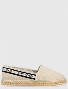 Espadryle Tommy Jeans  beżowe damskie EN0EN02362