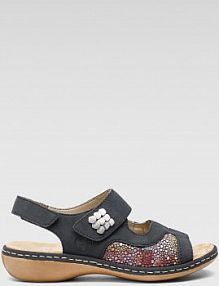 Sandały Rieker granatowe damskie 65989-14