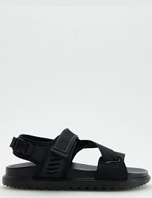 Sandały na rzepy Reserved czarne męskie 8465S-99X