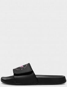 Klapki czarne 4F dziecięce 4FJMM00FFLIF042A-20S