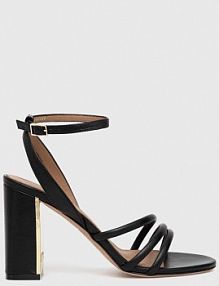 Sandały na słupku Boss  czarne 50493063.001