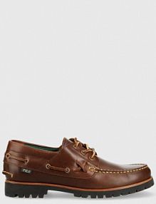 Półbuty sznurowane Polo Ralph Lauren  brązowe męskie 812898336001