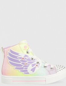 Trampki wysokie Skechers  fioletowe dziecięce 314785L.PPYX