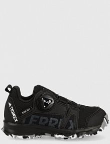 Buty turystyczne adidas Terrex  czarne dziecięce HQ3496