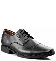 Półbuty wizytowe Clarks czarne męskie 