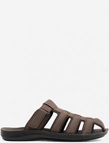 Klapki Lanetti brązowe męskie MSS20505-03