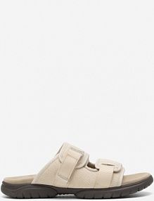 Klapki Badura beżowe męskie BOBBY-01 MB