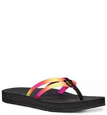 Japonki Teva fioletowe damskie 