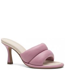 Klapki na szpilce GINO ROSSI różowe 