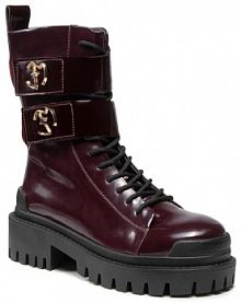 Trapery Eva Minge bordowy damskie 