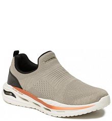 Półbuty wsuwane Skechers brązowe męskie 