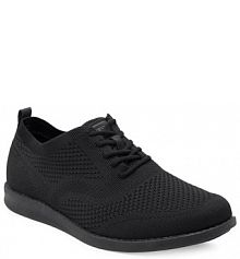 Półbuty sznurowane Lanetti czarne męskie 