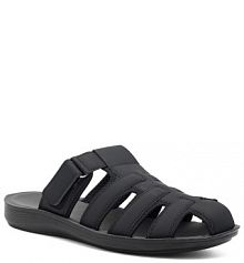 Klapki Lanetti czarne męskie 