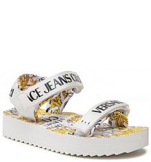 Sandały Versace Jeans Couture białe damskie 