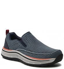 Półbuty wsuwane Skechers niebieskie męskie 