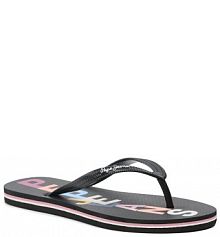 Japonki Pepe Jeans czarne damskie 