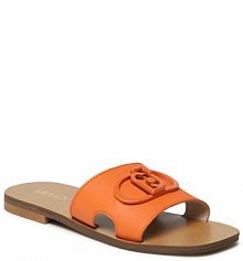 Klapki Liu Jo pomarańczowe damskie 