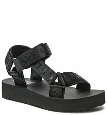 Sandały Versace Jeans Couture czarne damskie 