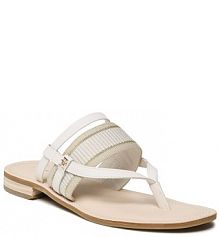 Japonki Tommy Hilfiger białe damskie 