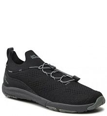 Sneakersy Jack Wolfskin czarne męskie 