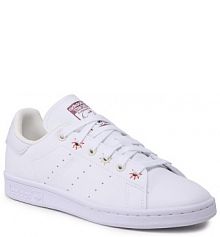 Półbuty sznurowane adidas białe damskie 