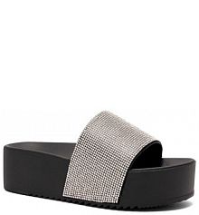 Klapki Clara Barson czarne damskie 