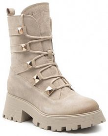 Trapery Eva Minge beżowe damskie 