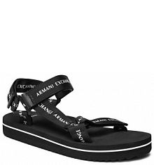 Sandały Armani Exchange czarne męskie 