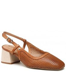 Sandały na słupku Pikolinos brązowe 