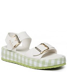 Sandały na koturnie Jenny Fairy beżowe 