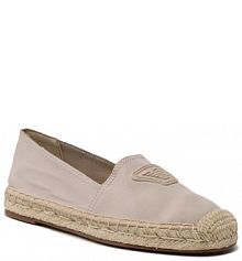 Espadryle Emporio Armani beżowe damskie 