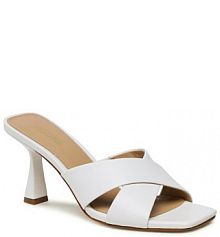 Klapki na szpilce MICHAEL Michael Kors białe 