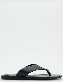 Skórzane japonki Reserved czarne męskie 8824S-99X