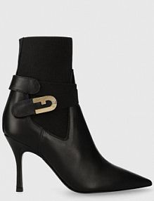 Botki na szpilce Furla  czarne YG63SGN.BX2164.O6000