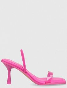 Klapki na szpilce ALDO  różowe 13540260.Deca